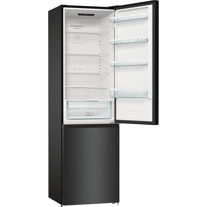 Gorenje NRK6202EBXL4 fridge-freezer Freestanding 331 L E Black
