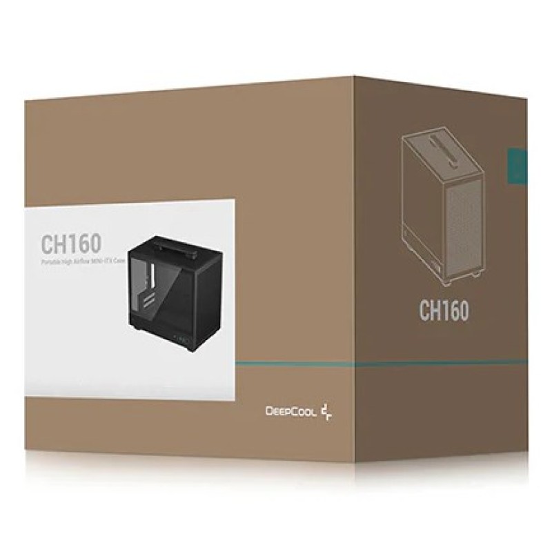 DeepCool CH160 Small Form Factor (SFF) Black DeepCool CH160 Small Form Factor (SFF) Black
