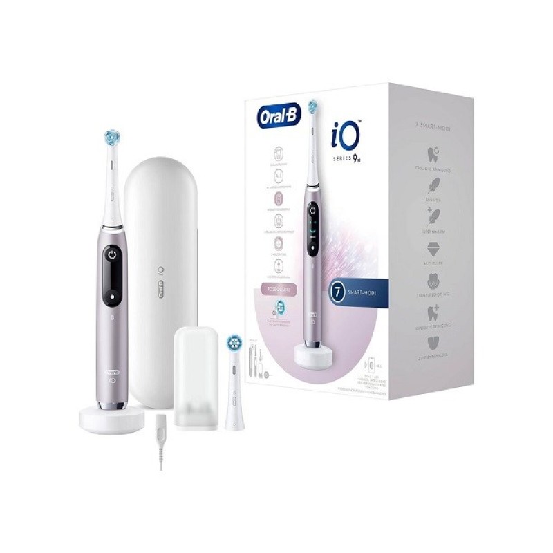 Braun iO Series 9 Rose Quartz electric toothbrush Braun iO Series 9 Rose Quartz electric toothbrush