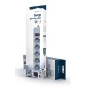 Gembird SPG3-B-15C Surge protector, 5 schuko sockets, 4.5m, grey