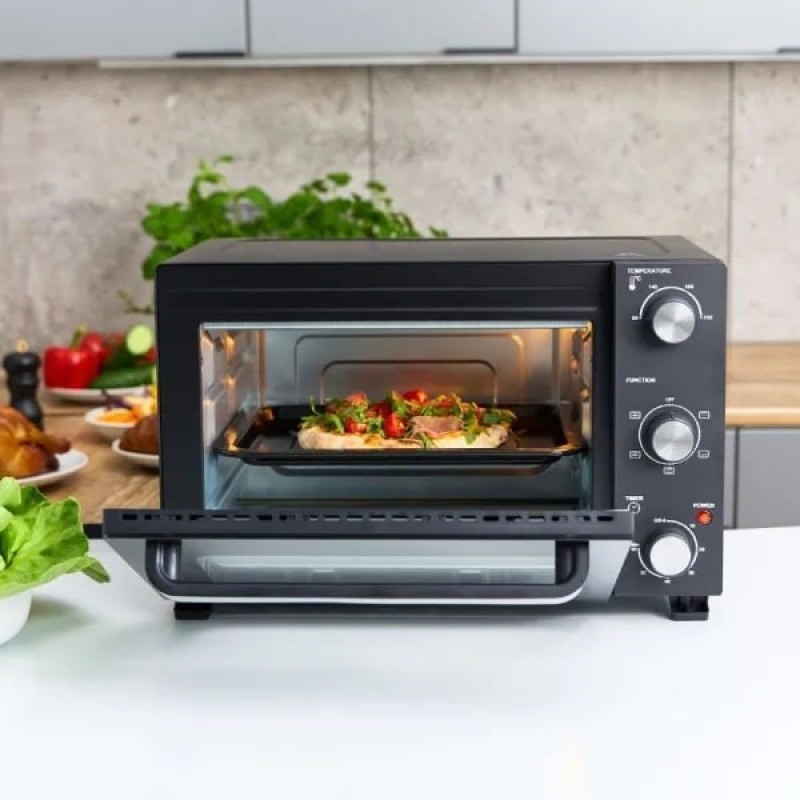Mini oven Lafe LAFPIE45891 (Mechanical; 900 W; Black) Mini oven Lafe LAFPIE45891 (Mechanical; 900 W; Black)