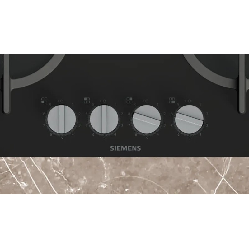 Siemens EP6A6PI10 hob Black Built-in Gas 4 zone(s) Siemens EP6A6PI10 hob Black Built-in Gas 4 zone(s)
