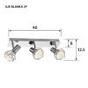 Activejet LED under-cabinet lamp AJE-SIMPLE