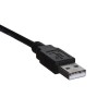 USB-C to HDMI 2.0B cable, 2m, silver / black, gold tips, SAVIO CL-171 USB-C to HDMI 2.0B cable, 2m, silver / black, gold tips, SAVIO CL-171