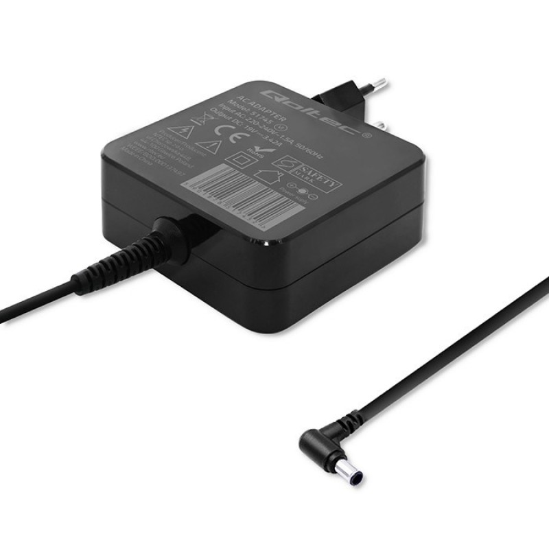 Qoltec 51745 power adapter/inverter Indoor 65 W Black
