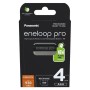 Rechargeable batteries PANASONIC ENELOOP PRO AAA 930 mAh 4 szt (BK-4HCDE/4CP)