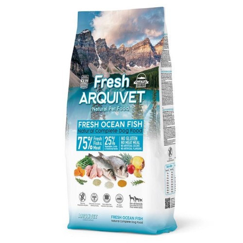 ARQUIVET Fresh Ocean Fish - dry dog food - 10 kg ARQUIVET Fresh Ocean Fish - dry dog food - 10 kg