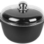 Maestro MR-4616C Pot with lid 16 cm 1 l Black