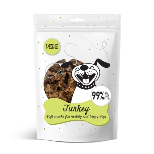 PAKA ZWIERZAKA Pepe Turkey - dog treat - 70g PAKA ZWIERZAKA Pepe Turkey - dog treat - 70g