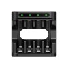 Battery charger R03 / AAA, R6 / AA Li-ion 1,5V / NiMH - 4 slots Battery charger R03 / AAA, R6 / AA Li-ion 1,5V / NiMH - 4 slots