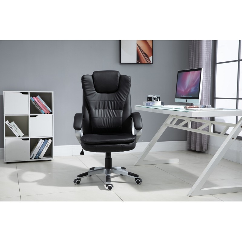 Office chair with massage, heated ACTIVEJET YK7304 black Office chair with massage, heated ACTIVEJET YK7304 black