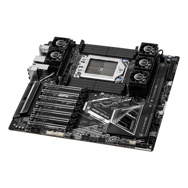 Asrock WRX90 WS EVO motherboard AMD WRX90 Socket sTR5 EEB Asrock WRX90 WS EVO motherboard AMD WRX90 Socket sTR5 EEB