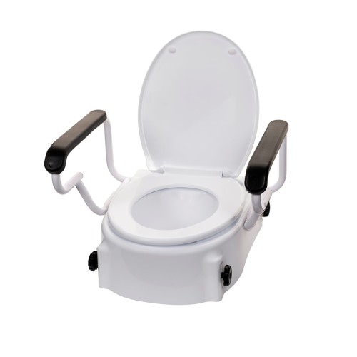 Toilet seat riser with handles ACTIONMED Toilet seat riser with handles ACTIONMED