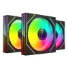 TACENS MARS MF-3DPROKIT FANS 120 ARGB x3 BK- wentylatory+hub+pilot (TACMARS-MF3DPROKIT)