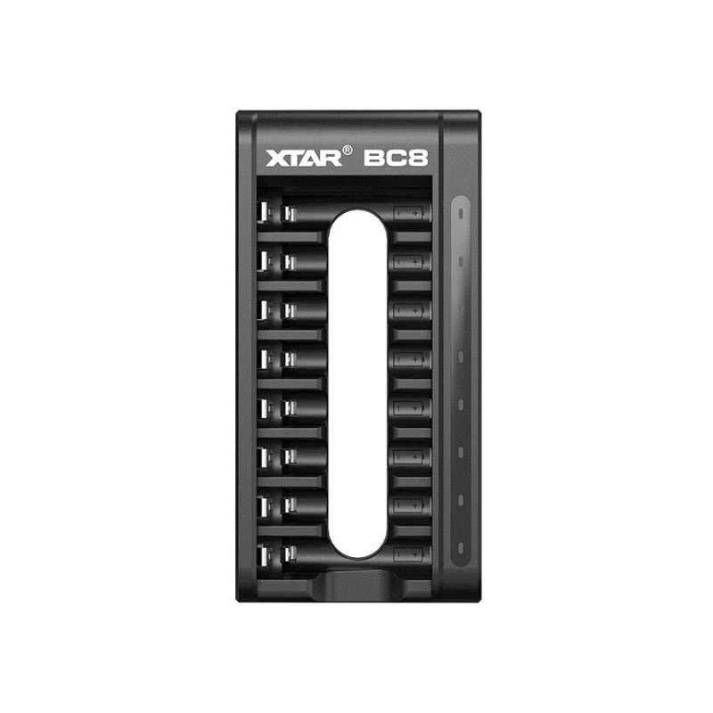 XTAR BC8 battery charger R03 / AAA and R6 / AA Li-ion 1,5V / NiMH XTAR BC8 battery charger R03 / AAA and R6 / AA Li-ion 1,5V / NiMH