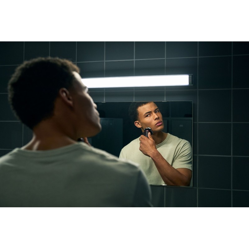 Philips SHAVER Series 5000 S5883/10 men's shaver Rotation shaver Trimmer Black, Red Philips SHAVER Series 5000 S5883/10 men's shaver Rotation shaver Trimmer Black, Red