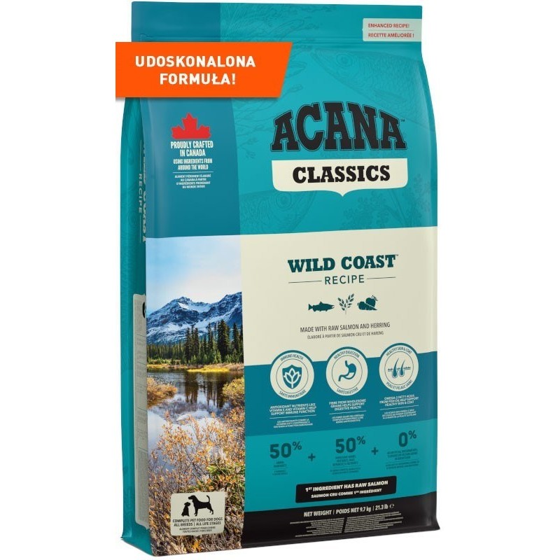 ACANA Classics Wild Coast - dry dog food - 9,7 kg