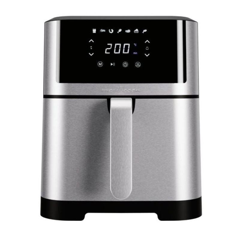 ProfiCook PC-FR 1269 H fryer Single 8 L Stand-alone 1800 W Hot air fryer Black, Stainless steel ProfiCook PC-FR 1269 H fryer Single 8 L Stand-alone 1800 W Hot air fryer Black, Stainless steel