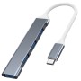 VAKOSS HUB USB-C TC-4125X 1XUSB 3.0 3XUSB 2.0
