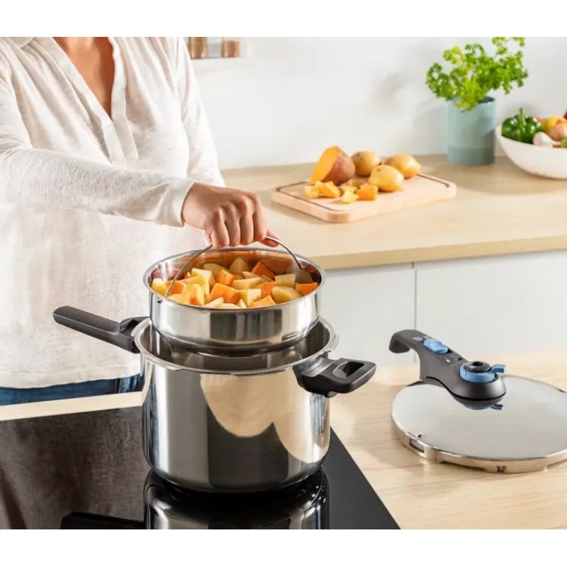 Szybkowar TEFAL Secure Trendy Pressure 6L P2580701 Szybkowar TEFAL Secure Trendy Pressure 6L P2580701