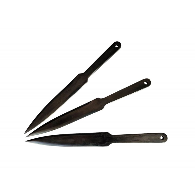 Sports throwing knives KAL22 LIDER 3pcs black Sports throwing knives KAL22 LIDER 3pcs black