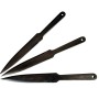 Sports throwing knives KAL22 LIDER 3pcs black