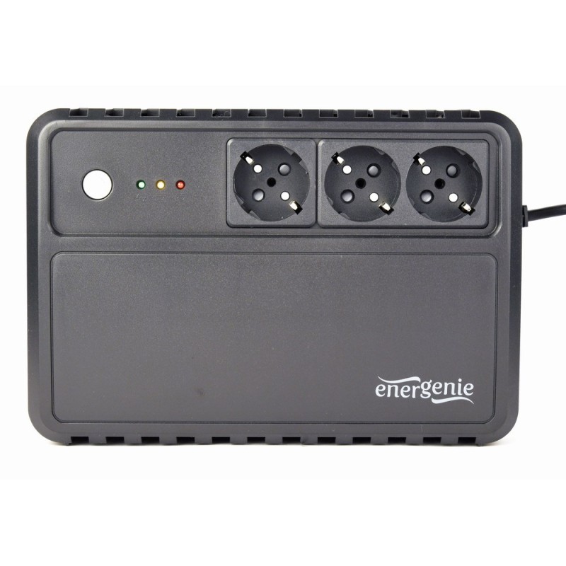 Gembird EG-UPS-3SDT600-01 uninterruptible power supply (UPS) Line-Interactive 0.6 kVA 360 W 3 AC outlet(s) Gembird EG-UPS-3SDT600-01 uninterruptible power supply (UPS) Line-Interactive 0.6 kVA 360 W 3 AC outlet(s)