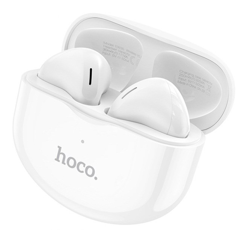Hoco EW35 Sonido Headset Wireless In-Ear Calls/Music Bluetooth White Hoco EW35 Sonido Headset Wireless In-Ear Calls/Music Bluetooth White