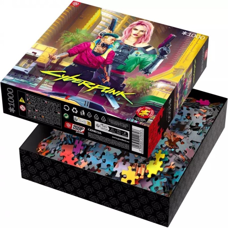 Puzzle Good Loot Gaming - Cyberpunk 2077: Kitsch Style 1000 pc(s) Puzzle Good Loot Gaming - Cyberpunk 2077: Kitsch Style 1000 pc(s)