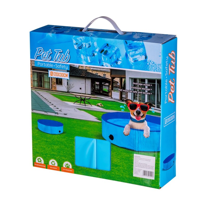 Folding dog pool - 120x30cm Folding dog pool - 120x30cm