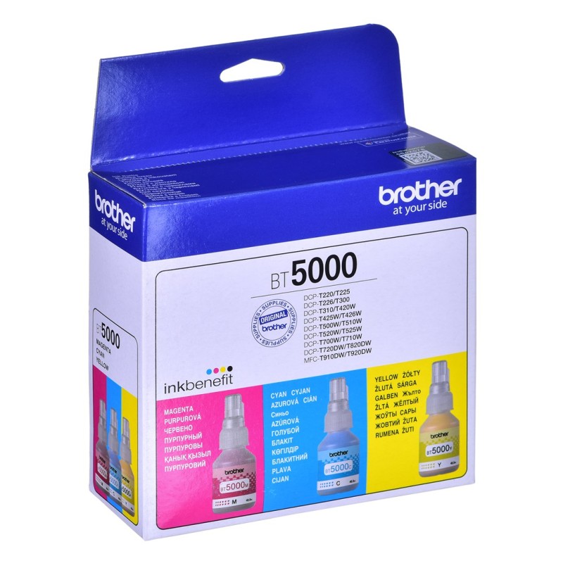 Brother BT5000CLVAL ink cartridge 3 pc(s) Compatible Cyan, Magenta, Yellow Brother BT5000CLVAL ink cartridge 3 pc(s) Compatible Cyan, Magenta, Yellow