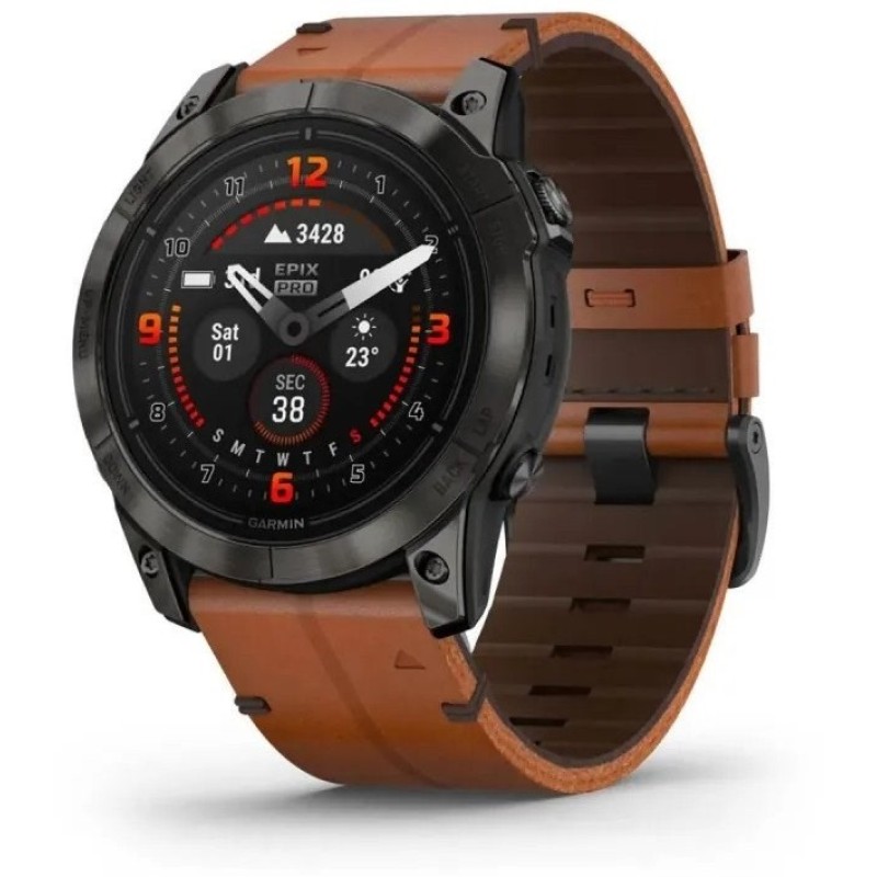 Garmin Epix Pro Gen 2 51 mm Sapphire Szary z powłoką węglową Garmin Epix Pro Gen 2 51 mm Sapphire Szary z powłoką węglową