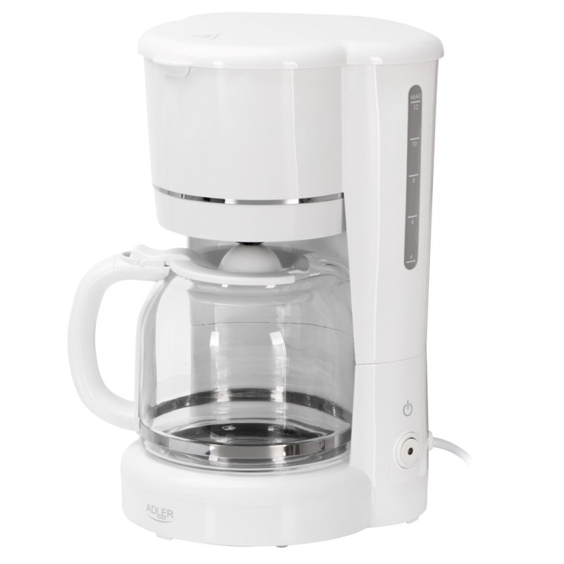 Adler AD 4383w Drip coffee maker for ground coffee 1.5 L white