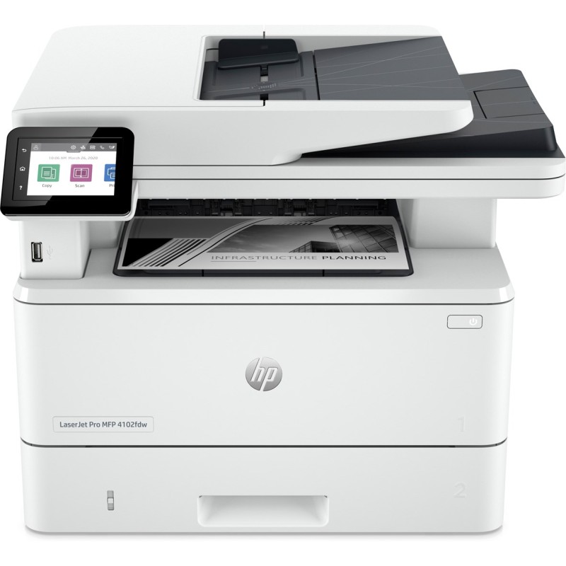 HP LaserJet Pro MFP 4102dw Printer Laser A4 1200 x 1200 DPI 40 ppm HP LaserJet Pro MFP 4102dw Printer Laser A4 1200 x 1200 DPI 40 ppm