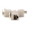 Digitus CAT 6A Keystone module, shielded, tool-free mounting connection Digitus CAT 6A Keystone module, shielded, tool-free mounting connection