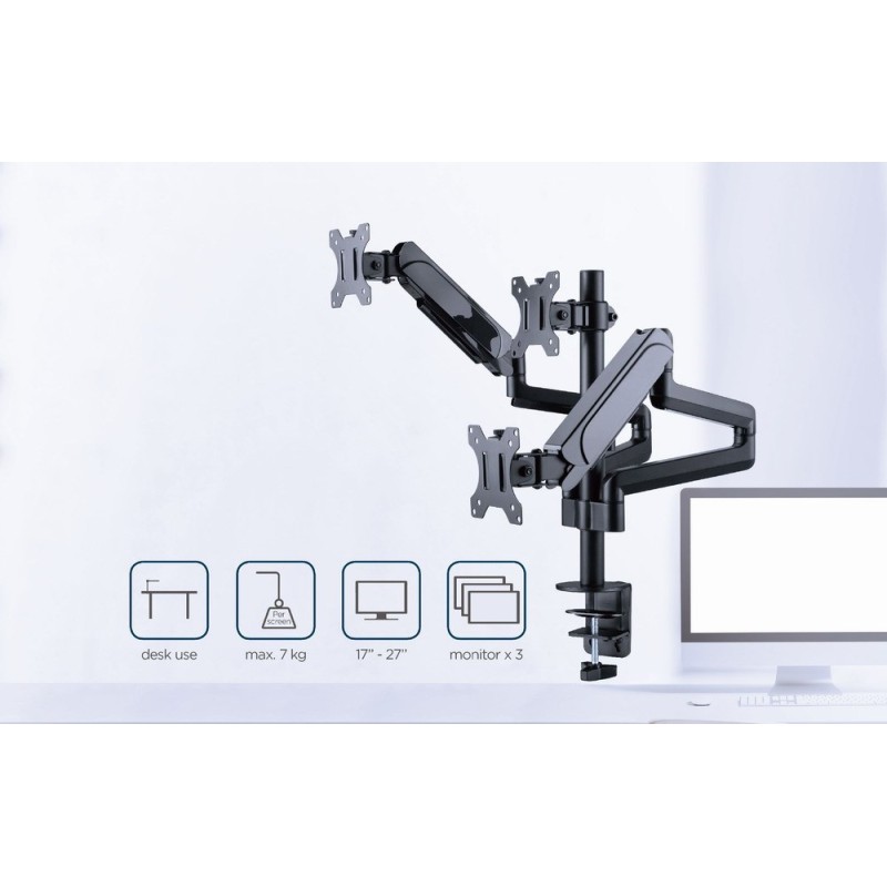 Gembird MA-DA3-01 monitor mount / stand 68.6 cm (27 Gembird MA-DA3-01 monitor mount / stand 68.6 cm (27