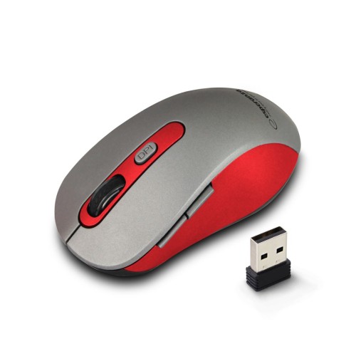 Esperanza EM131R Mouse RF Wireless Optical 1600 DPI Esperanza EM131R Mouse RF Wireless Optical 1600 DPI
