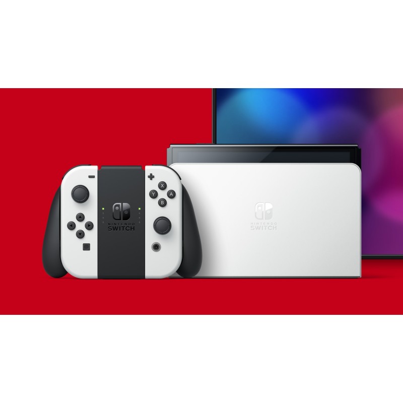 Nintendo Switch Oled White portable gaming console 17.8 cm (7 Nintendo Switch Oled White portable gaming console 17.8 cm (7