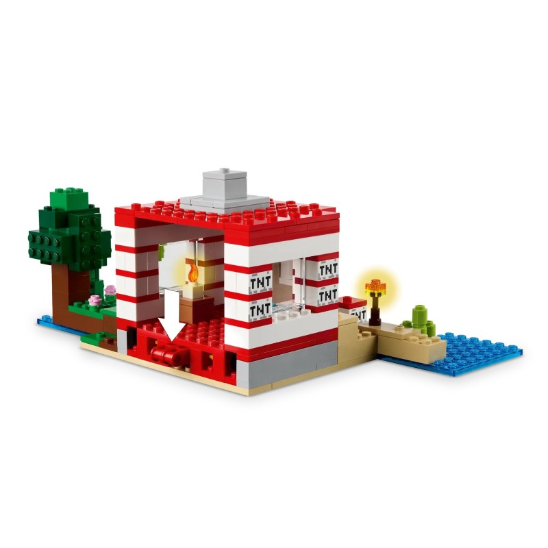 LEGO MINECRAFT 21275 The TNT Jungle House LEGO MINECRAFT 21275 The TNT Jungle House
