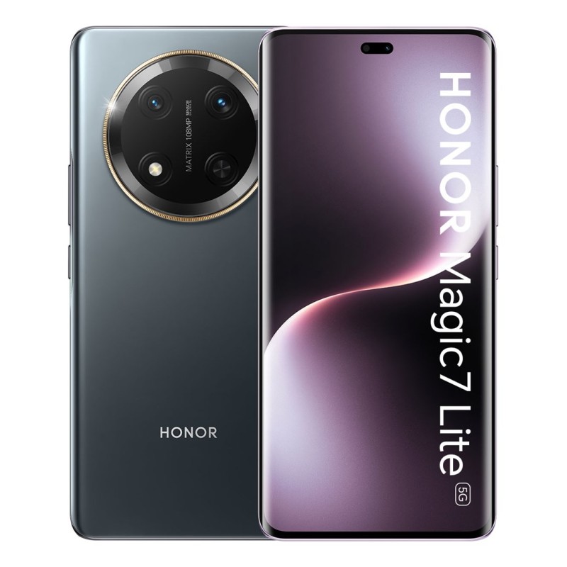 Smartfon Honor Magic7 Lite 5G Dual Sim 8/256GB Titanium Black Smartfon Honor Magic7 Lite 5G Dual Sim 8/256GB Titanium Black
