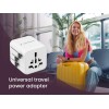 Gembird TPA-INT-01-W Universal travel power adapter, white