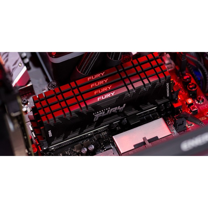 Kingston Technology FURY 16GB 4000MT/s DDR4 CL19 DIMM (Kit of 2) Renegade RGB