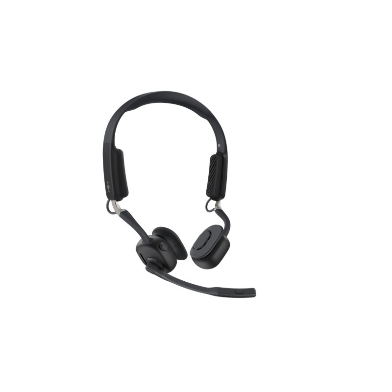 SHOKZ OpenMeet Wireless Bluetooth Bone Conduction Videoconferencing Headset SHOKZ OpenMeet Wireless Bluetooth Bone Conduction Videoconferencing Headset