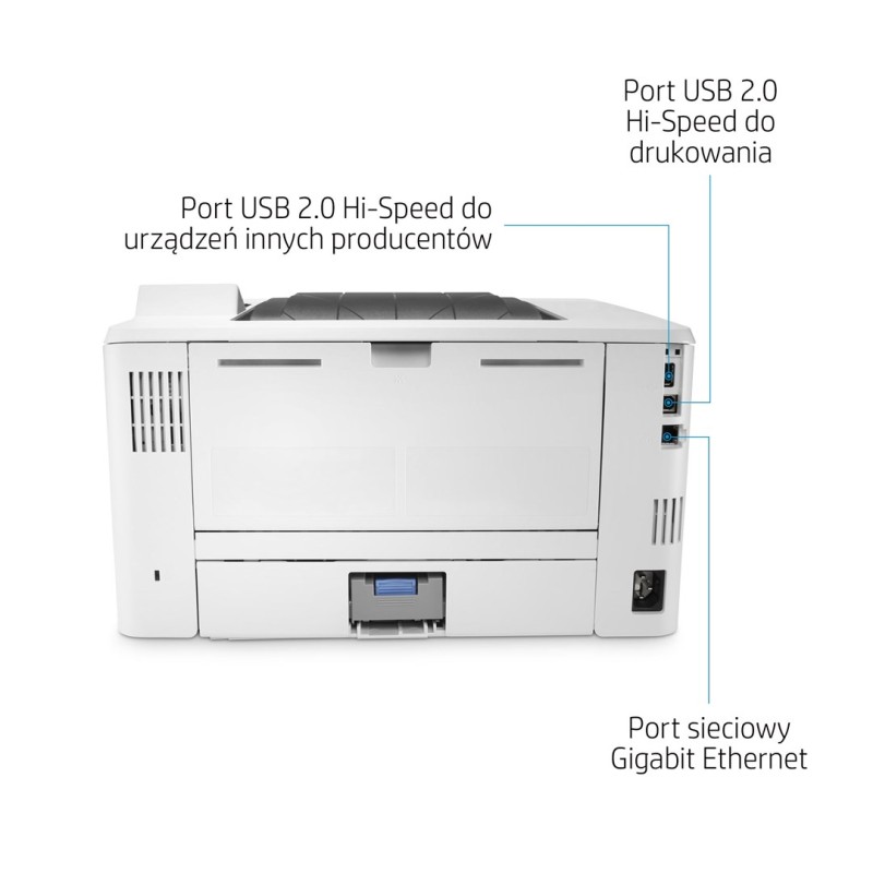 HP LaserJet Enterprise M406dn, Black and white, Printer for Business, Print, Compact Size; Strong Security; Two-sided printing; Energy Efficient; Front-facing USB printing HP LaserJet Enterprise M406dn, Black and white, Printer for Business, Print, Compact Size; Strong Security; Two-sided printing; Energy Efficient; Front-facing USB printing