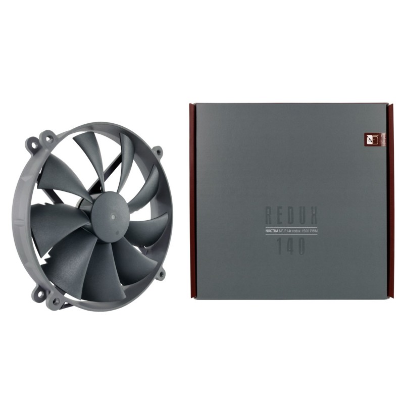 NOCTUA REDUX 140MM PWM computer case fan, 120MM mounting NOCTUA REDUX 140MM PWM computer case fan, 120MM mounting