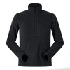 Berghaus Prism Half Zip Polartec® Fleece - men's fleece sweatshirt, size M (black)