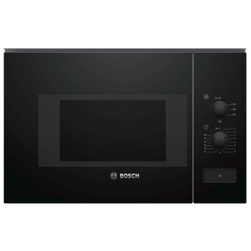 Bosch Serie 4 BFL520MB0 microwave Black Solo microwave Built-in 20 L 800 W Bosch Serie 4 BFL520MB0 microwave Black Solo microwave Built-in 20 L 800 W