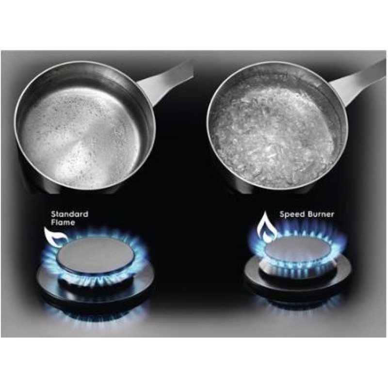Electrolux EGS6436RK Black Built-in Gas 4 zone(s) Electrolux EGS6436RK Black Built-in Gas 4 zone(s)