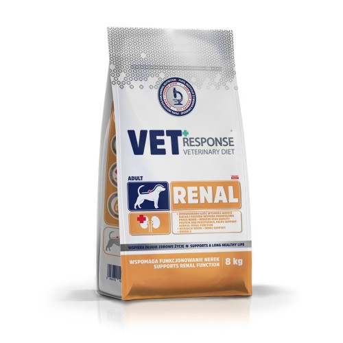 VET RESPONSE Renal - dry dog food - 8kg VET RESPONSE Renal - dry dog food - 8kg