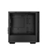 MSI MAG FORGE 100M Mid Tower Gaming Computer Case 'Black, 2x 120mm ARGB PWM Fan, 1x 120mm Fan, 1-6 ARGB Hub, Mystic Light Sync, Tempered Glass Panel, ATX, mATX, mini-ITX'